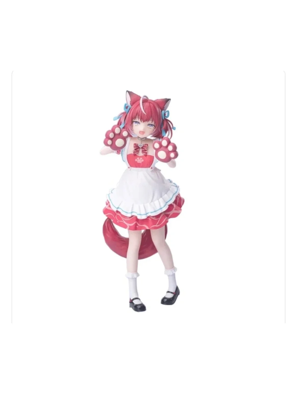Akami Karubi Anime Figure by Lumica - Adorable Catgirl with Paws and Tail